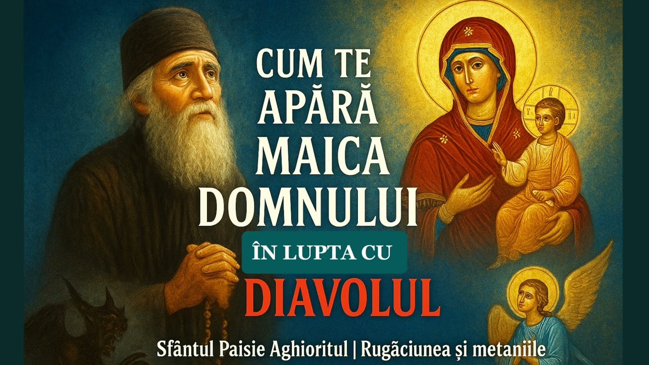 Cum te ajută Maica Domnului si îngerul păzitor | Sfântul Paisie despre rugăciune și metanii