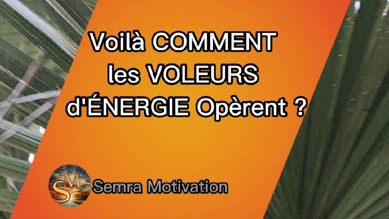 Voilà comment les VOLEURS D'énergies Procèdent pour te Dépouiller! 🟣⏺️🟣