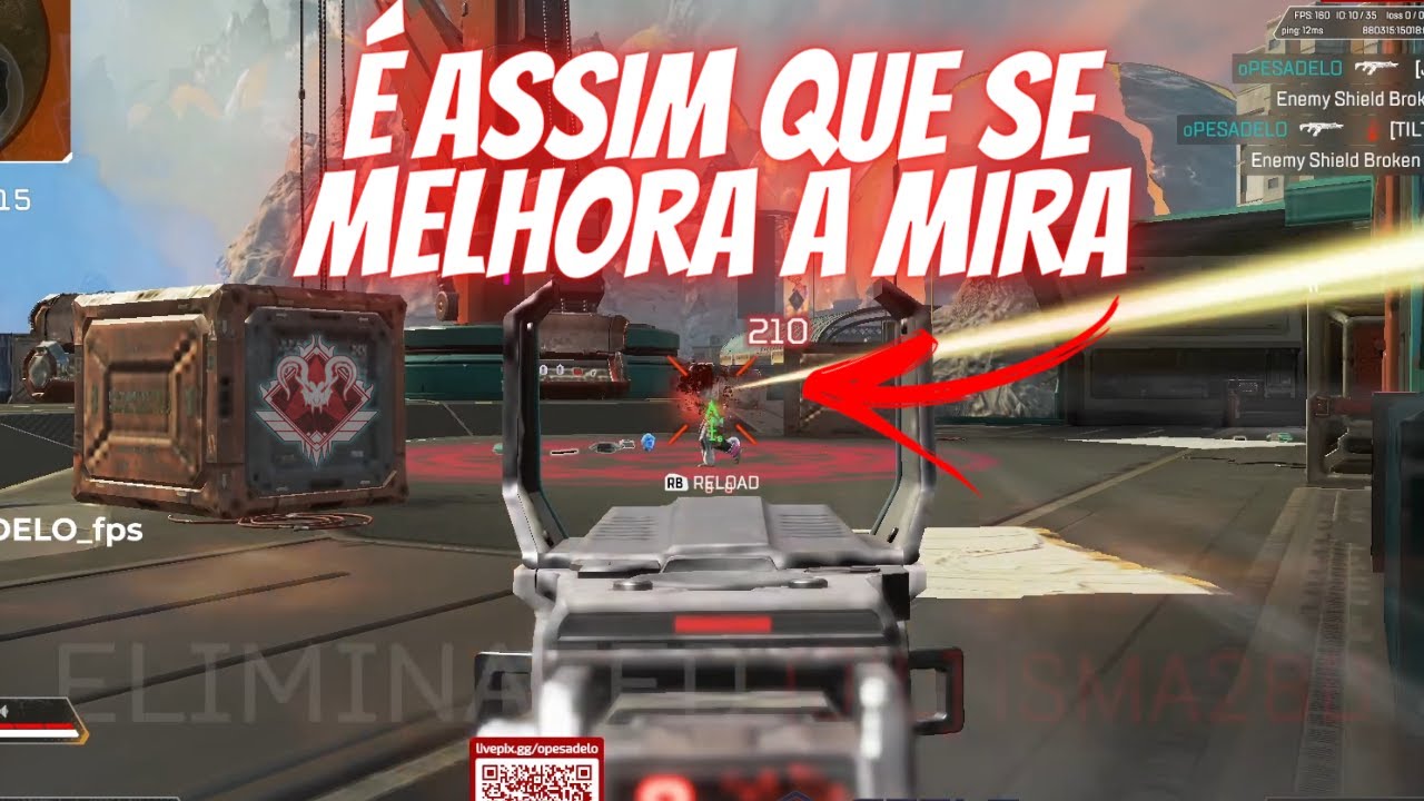 Como Melhorar Sua Mira E Achar A Sens Ideal I Apex Legends
