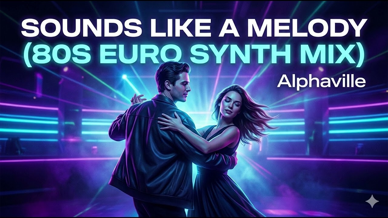ALPHAVILLE - SOUNDS LIKE A MELODY (COVER MUSIC DANCE ITALO VERSION SONG 80's)