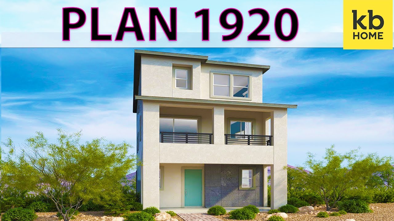 Plan 1920 at Quail Cove in Summerlin - New Three Story Home by KB Homes -New Home for Sale Las Vegas