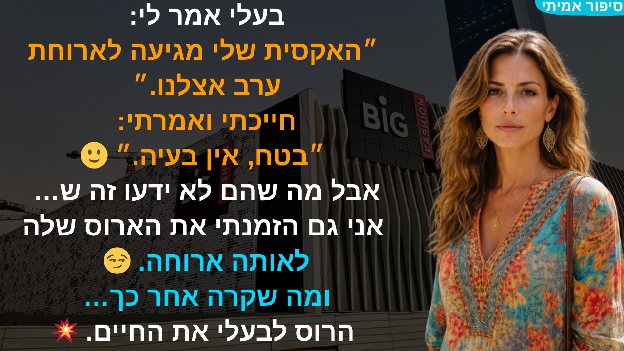 בעלי אמר לי: ״האקסית שלי מגיעה לארוחת חג המולד.״😏 חייכתי ואמרתי: ״בטח, אין בעיה.״ 🙂 אבל מה שהם לא😏