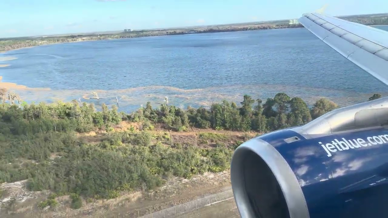 Landing MCO Orlando from NYC LaGuardia 3/2/2026 Airbus 320