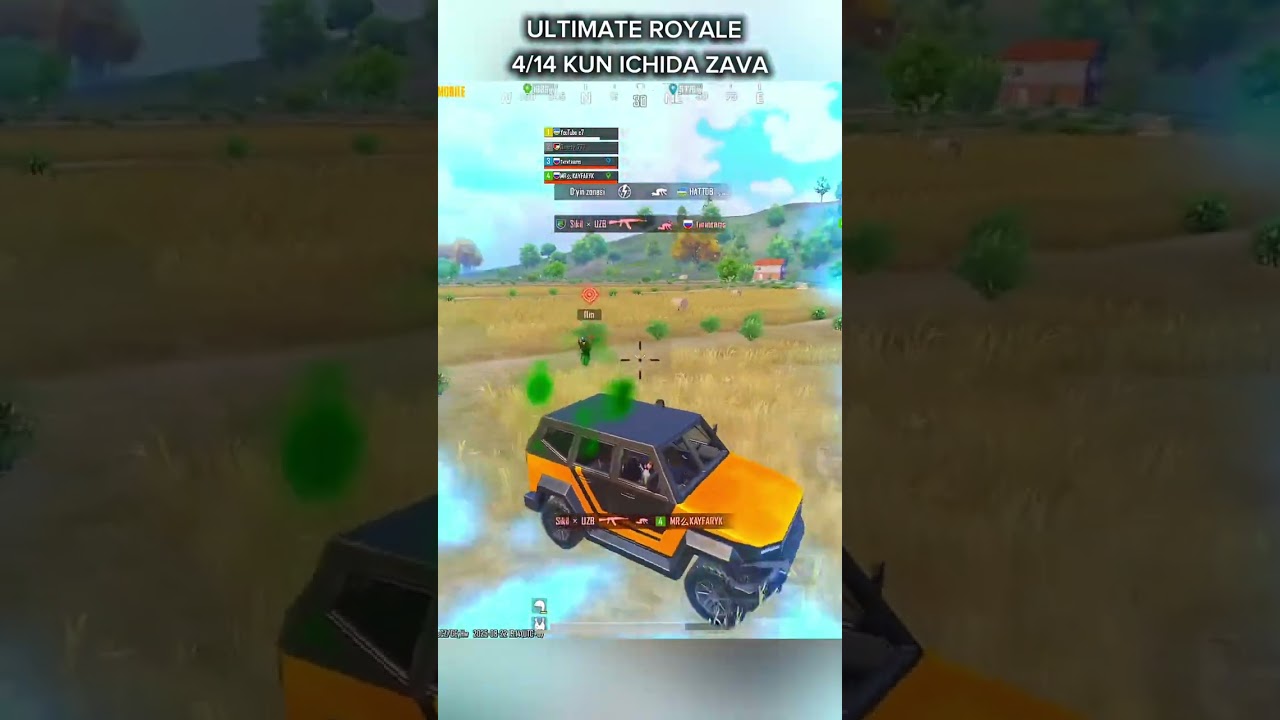 ULTIMATE ROYALE ZAVA OLAMIZ🇺🇿 #pubgmobile #pubg #gaming #games 