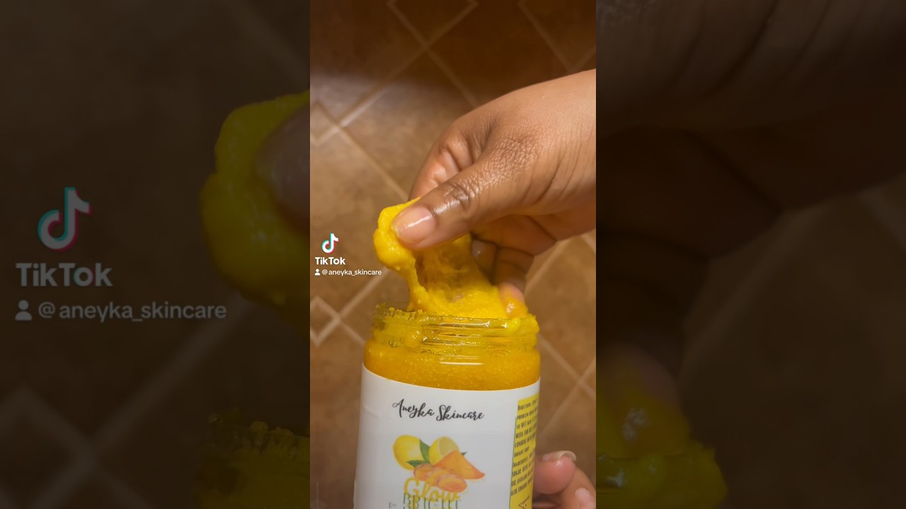 How to make a turmeric scrub?#diy bodyscrub #bodycare #shortsvideo #fyp #subscribe #naturalskincare
