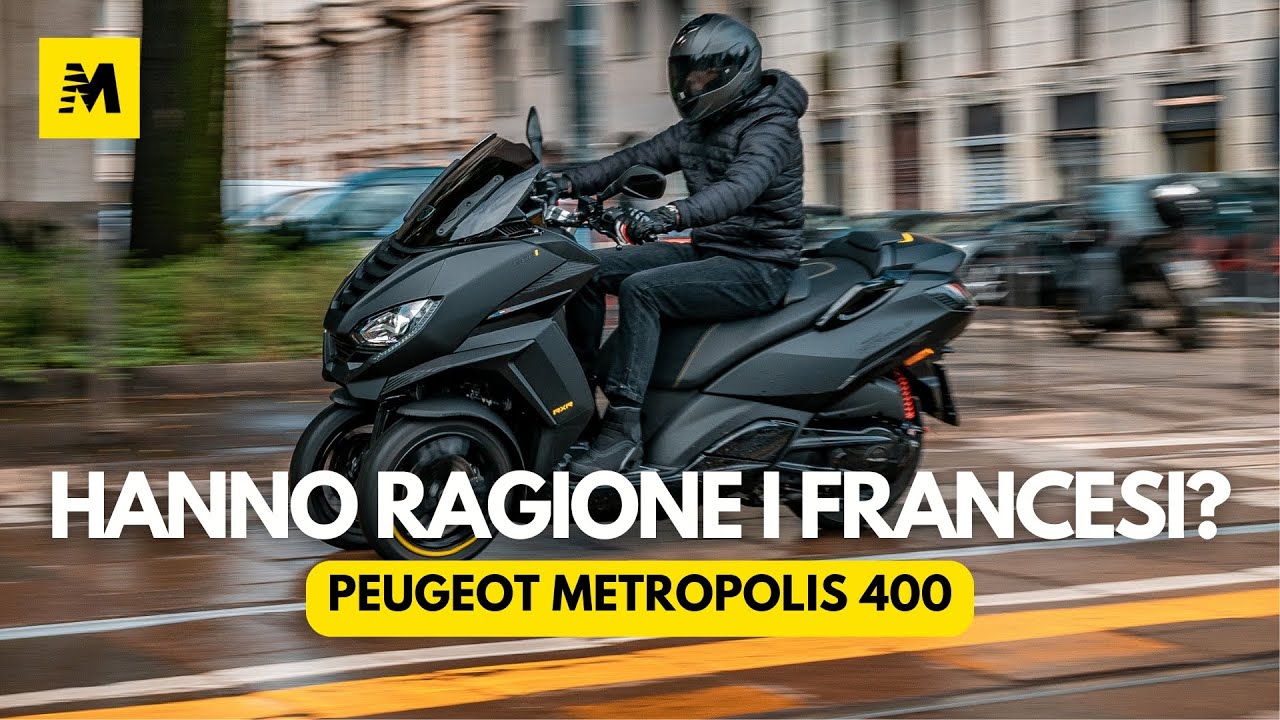 Peugeot Metropolis 400: il più amato dai parigini si rinnova così