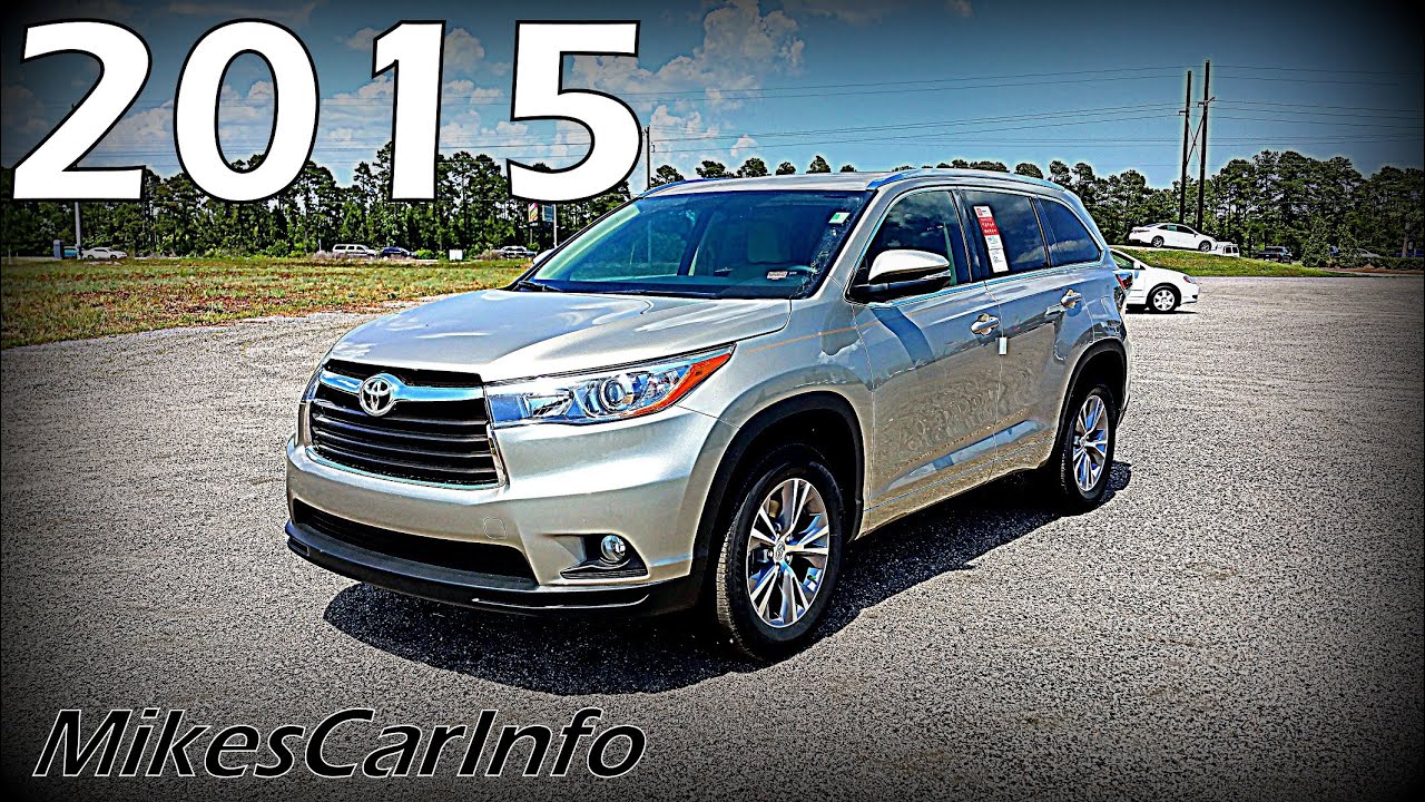 👉 2015 Toyota Highlander