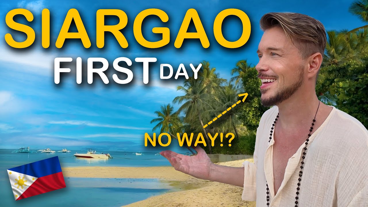 FIRST IMPRESSION of SIARGAO - I WASN'T ready for THIS!?! 🇵🇭