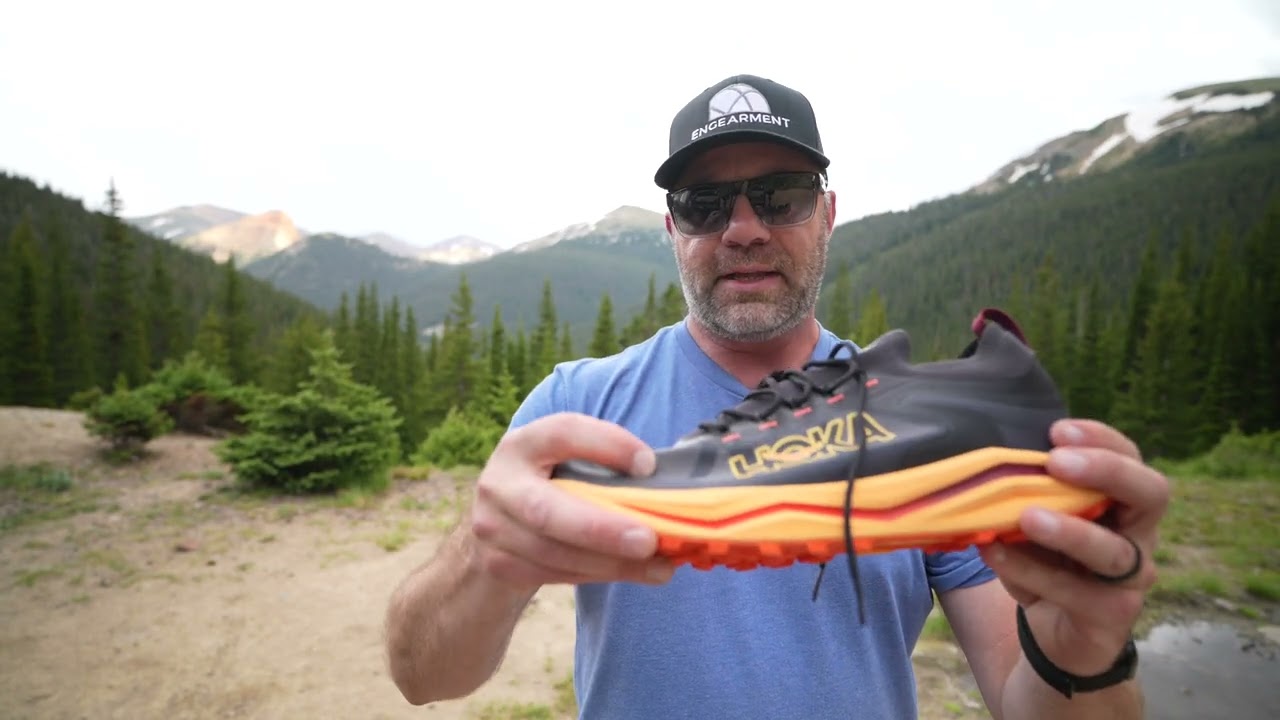 Hoka Zinal 2 - Lightweight Trail Running Shoes with Vibram Megagrip