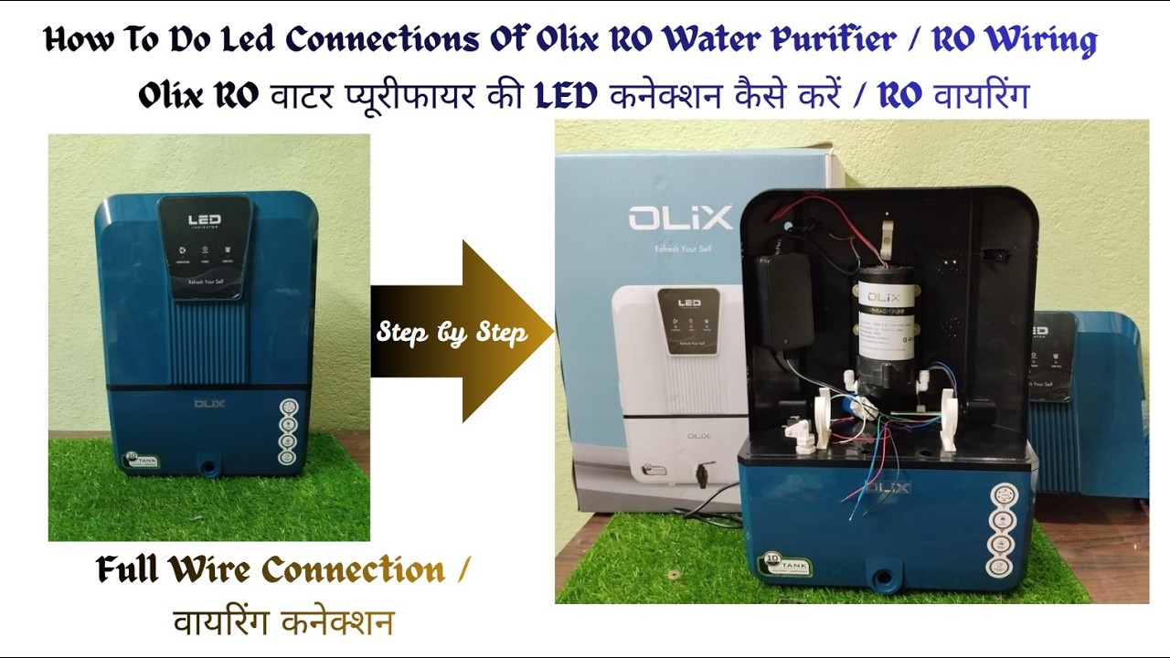 Olix Water Purifier Wiring/ Led Connection Step-by-Step Guide | RO System Repair