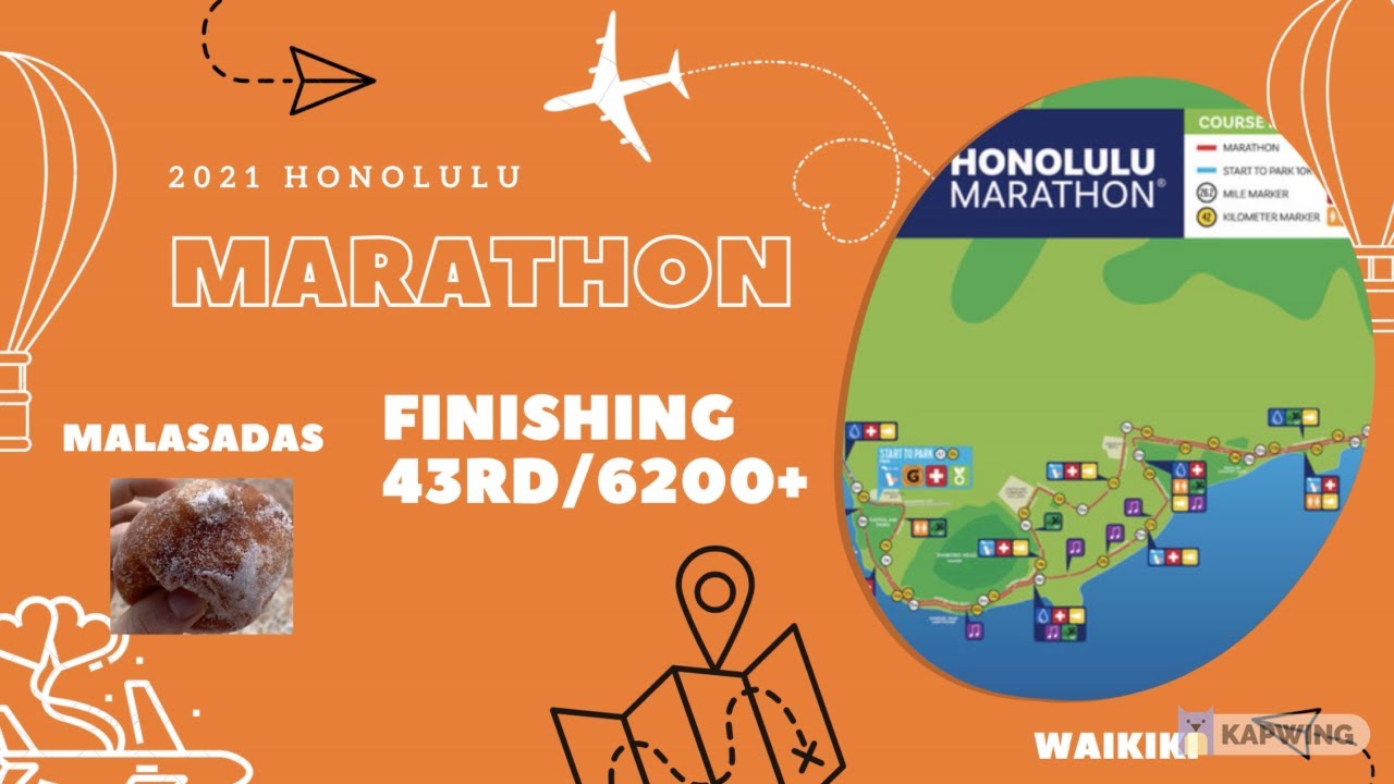 2021 Honolulu Marathon My Race Experience | Malasadas Waiting at the Finish Line