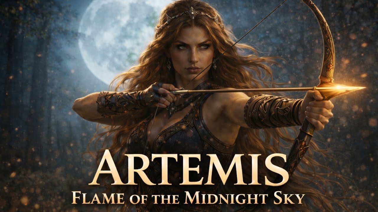 🔥 Artemis – Flame of the Midnight Sky | Epic Cinematic Huntress Theme 🔥