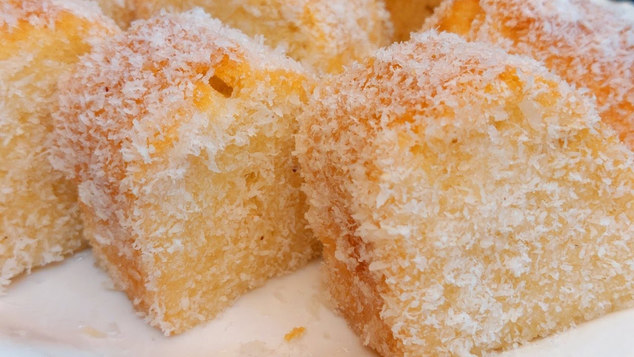 Bakery style coconut cake || Soft and moist coconut cake recipe