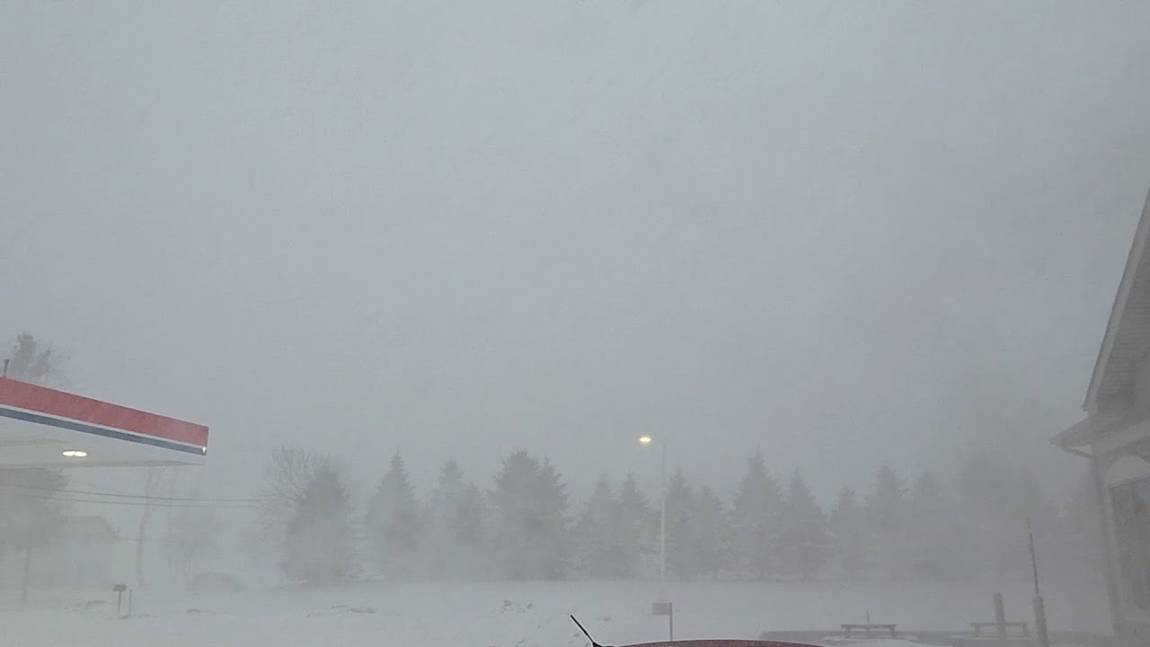 Lake Effect Snow Chase, First of the Winter Season | Heavy Snow | December 19th 2025