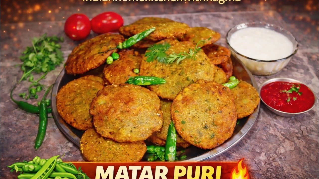 🌿😋 Subah Ki Special Matar Ki Kachori | Tasty Breakfast Recipe
