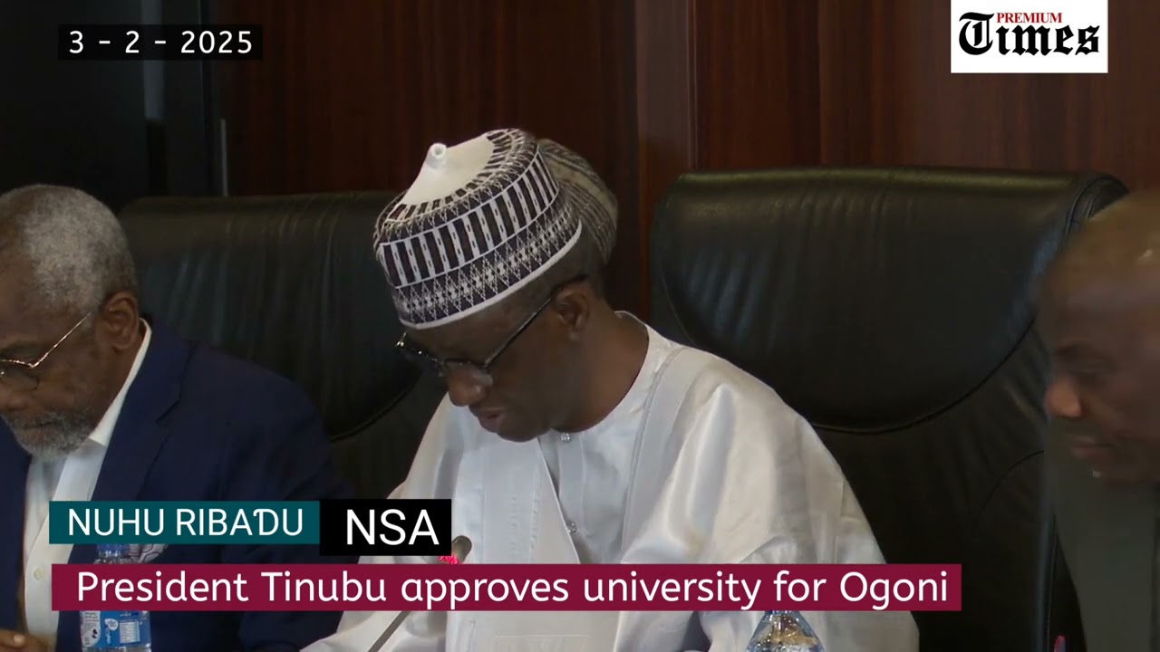 President Tinubu approves university for Ogoni