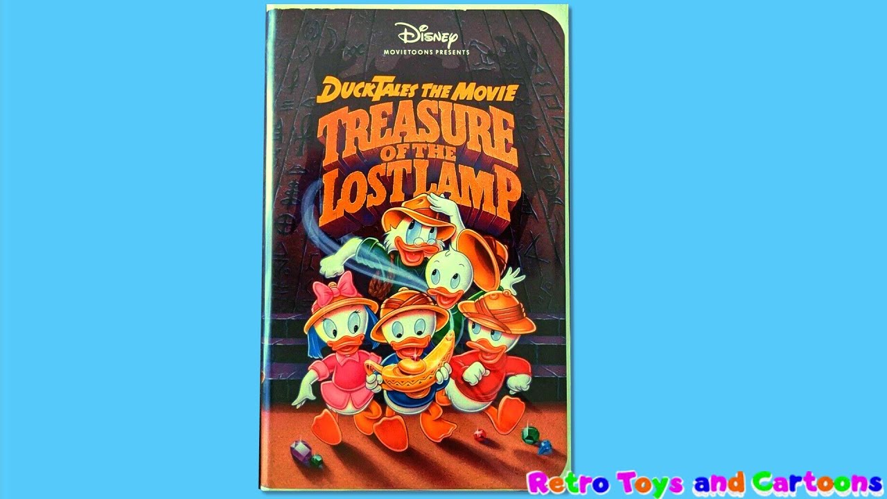 DuckTales The Movie Treasure of the Lost Lamp VHS Commercial Retro Toys and Cartoons