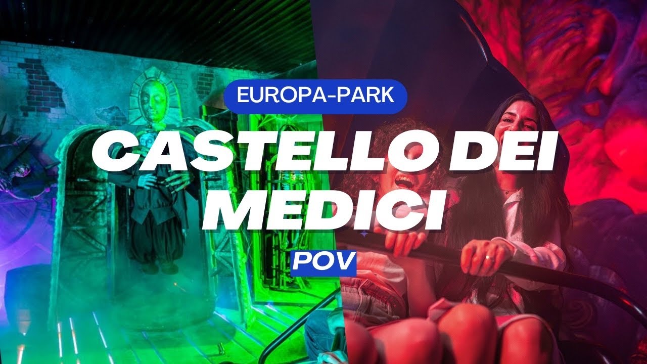 Europa-Park | NEW 2024 Castello dei Medici (POV - 4K CLEAN LOW LIGHT)