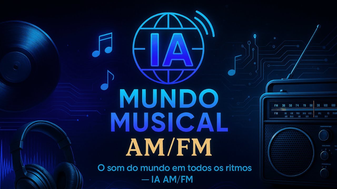 5 MÚSICAS INÉDITAS EM TODOS OS ESTILOS - MUNDO MUSICAL IA AM/FM🎶 VOL. 01