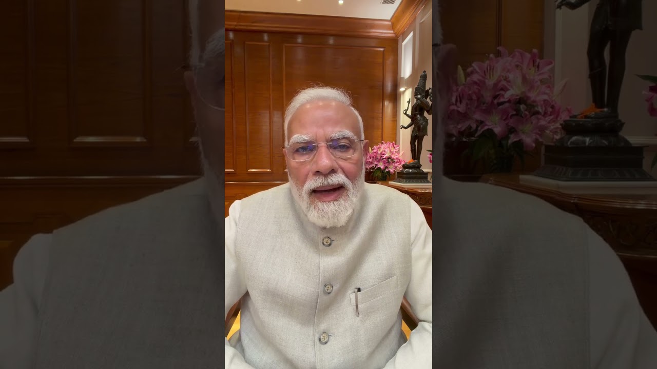 प्रधानमंत्री जी ने आज ​देश के युवाओं के नाम एक बहुत ही प्रेरणादायी संदेश दिया है।