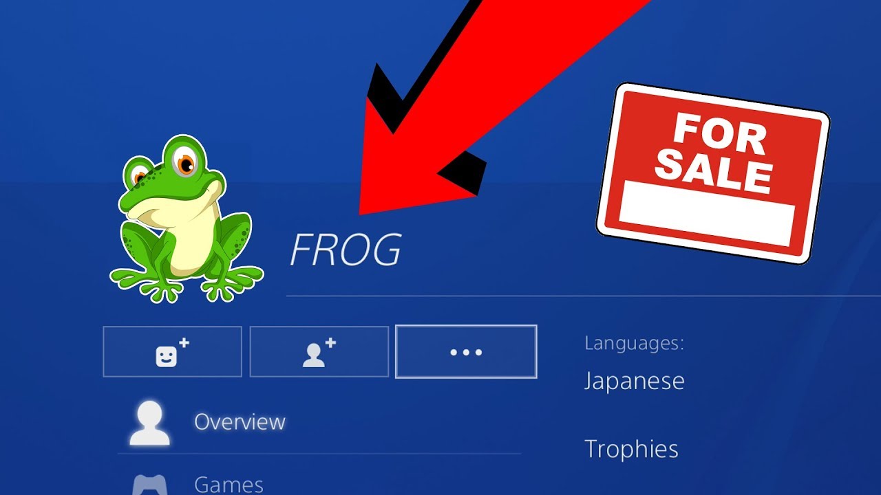 Looking at OG PSN PROFILES FOR SALE!