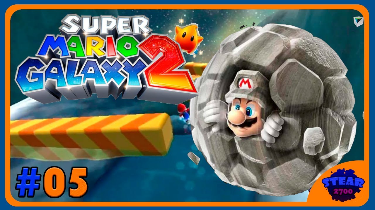 Super Mario Galaxy 2 #05 || Somos una Roca