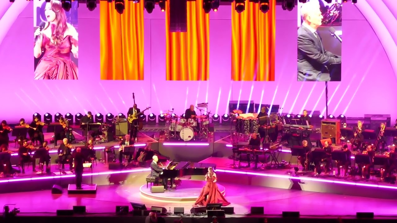 David Foster 75th Birthday Hollywood Bowl Concert Sydnie Christmas Los Angeles CA USA Nov 3, 2024