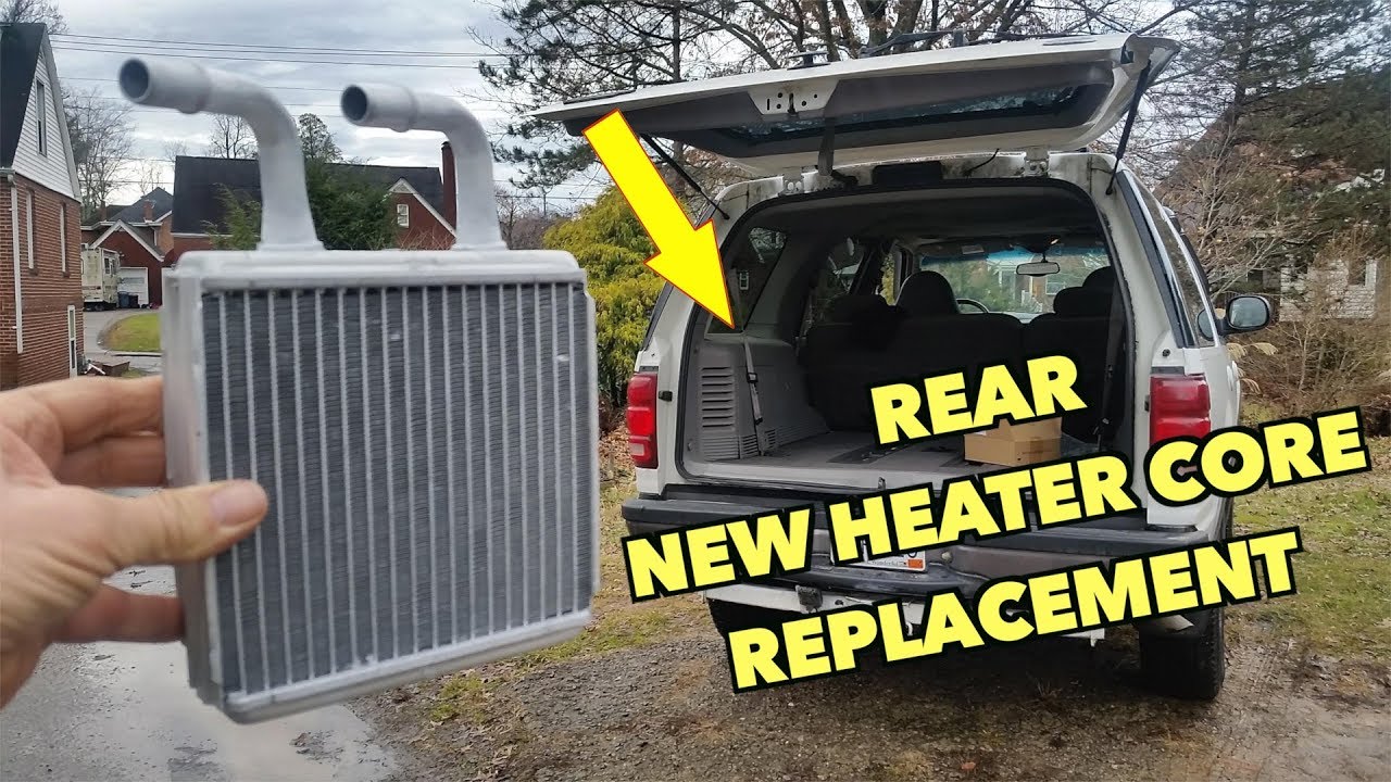 Expedition Rear Heater Core Replacement.