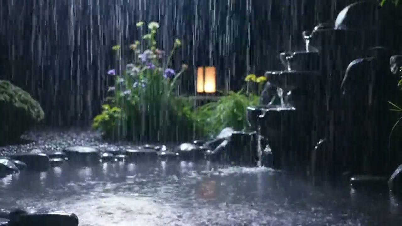 Healing Piano with Soothing Rain 🌿 Deep Sleep Music for Insomnia & Anxiety