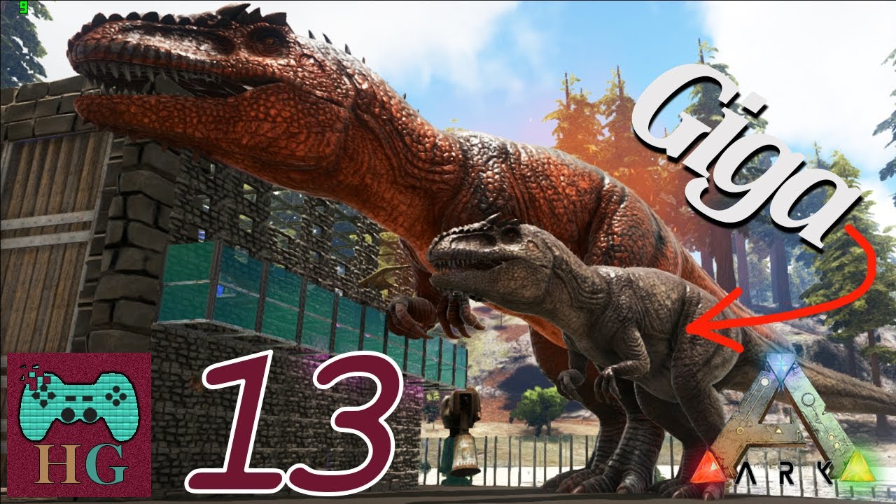 ITA 13 ARK Monsters&Tek. Un pezzo di carne gigante. Taming Giganotosauro Alpha.
