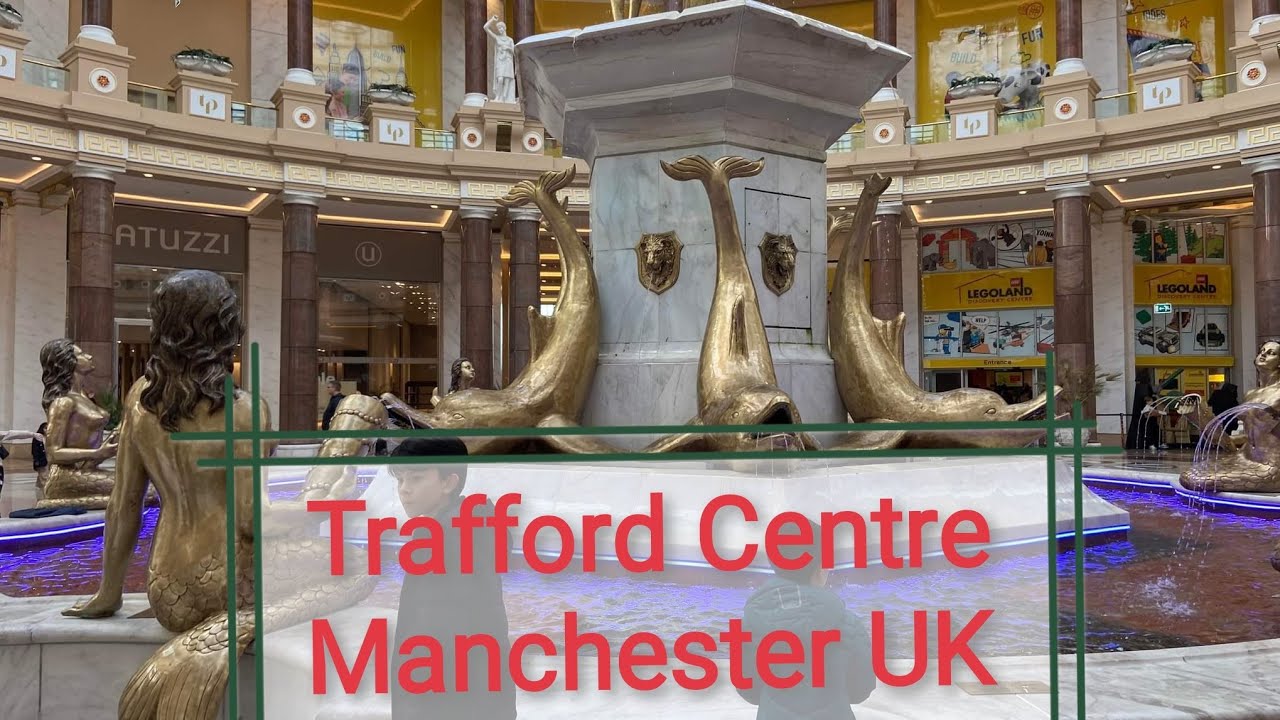 The Trafford Centre in Manchester UK Walk to Lego Discovery Centre and Sealife