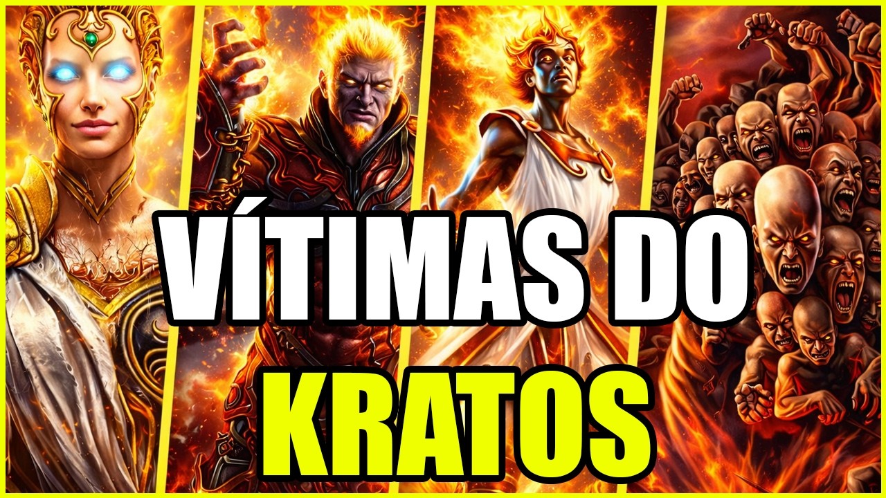 20 DEUSES que foram MASSACRADOS PELO KRATOS