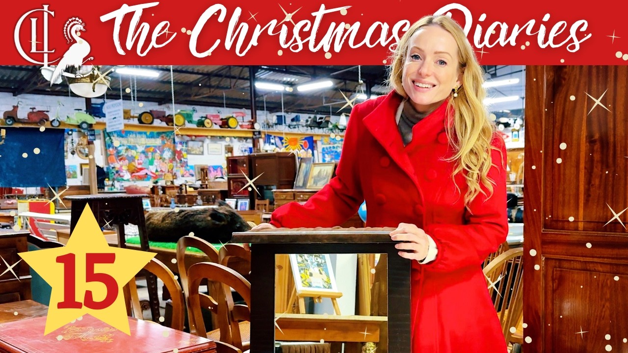 A Christmas Tour of the Chateau de Chenonceau and Hunting for Antiques!