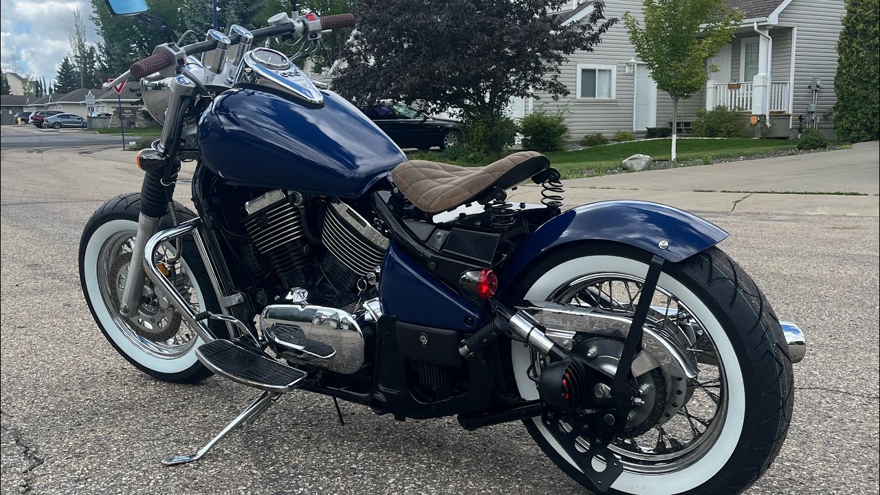 Kawasaki Vulcan 800 Bobber. TRANSFORMATION