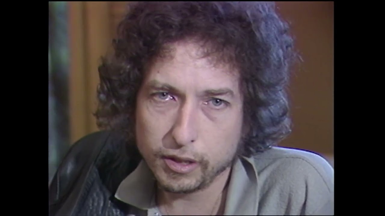 Bob Dylan  RARE TV interview—Patrick Crosby
