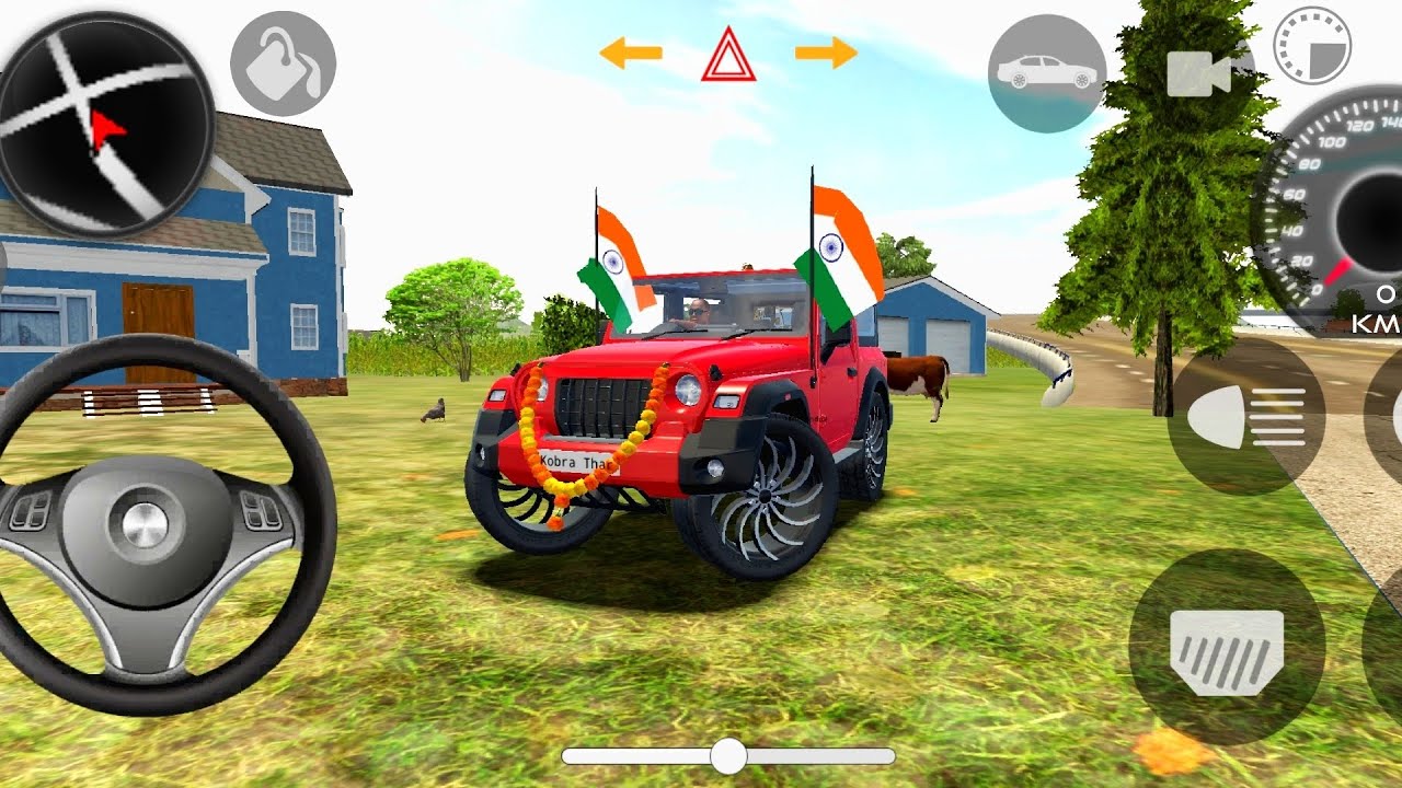 Modified Mahindra Thar😈Games:Indian Black Thar (Gadi Wala Games) Car Game Android Game - #2026