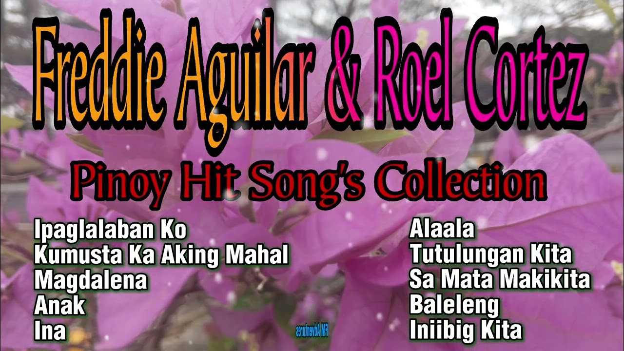 Pinoy Hit Song's Collection, Freddie Aguilar and Roel Cortez Song's, Cover By: FM Adventures