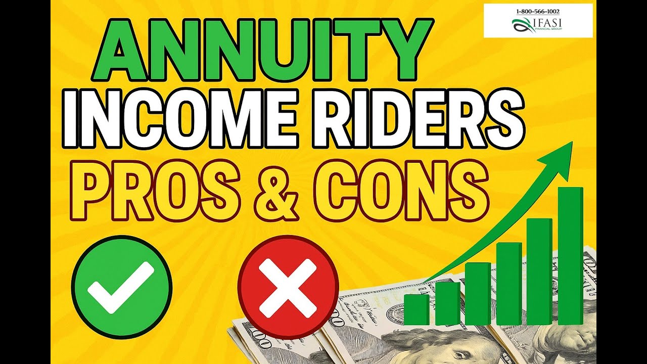 Annuity Riders - Guaranteed Lifetime Withdrawal Benefit Rider Explained!?