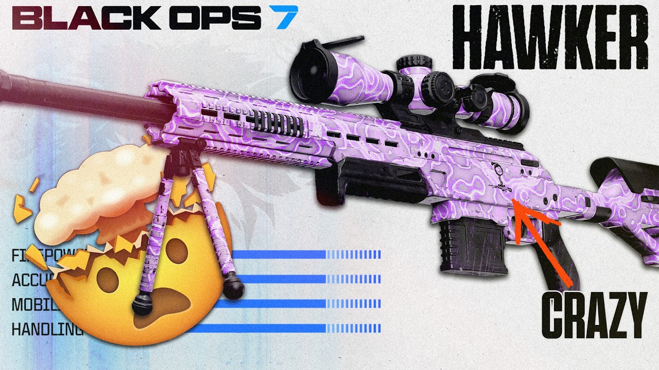 ЭТО ВСЕ ЕЩЕ ЛУЧШАЯ СНАЙПЕРСКАЯ МАШИНА В BO7 😈 - СБОРКА HAWKER HX