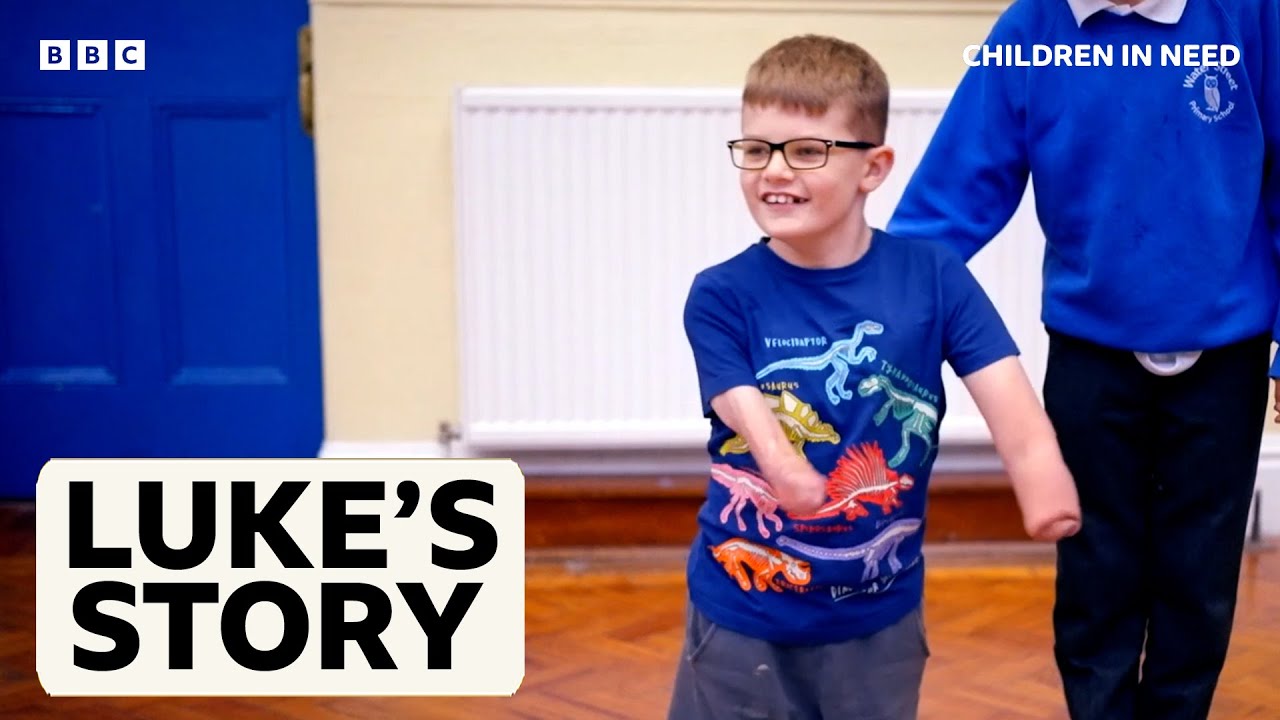 Supporting Luke after multiple limb amputations and Meningitis
