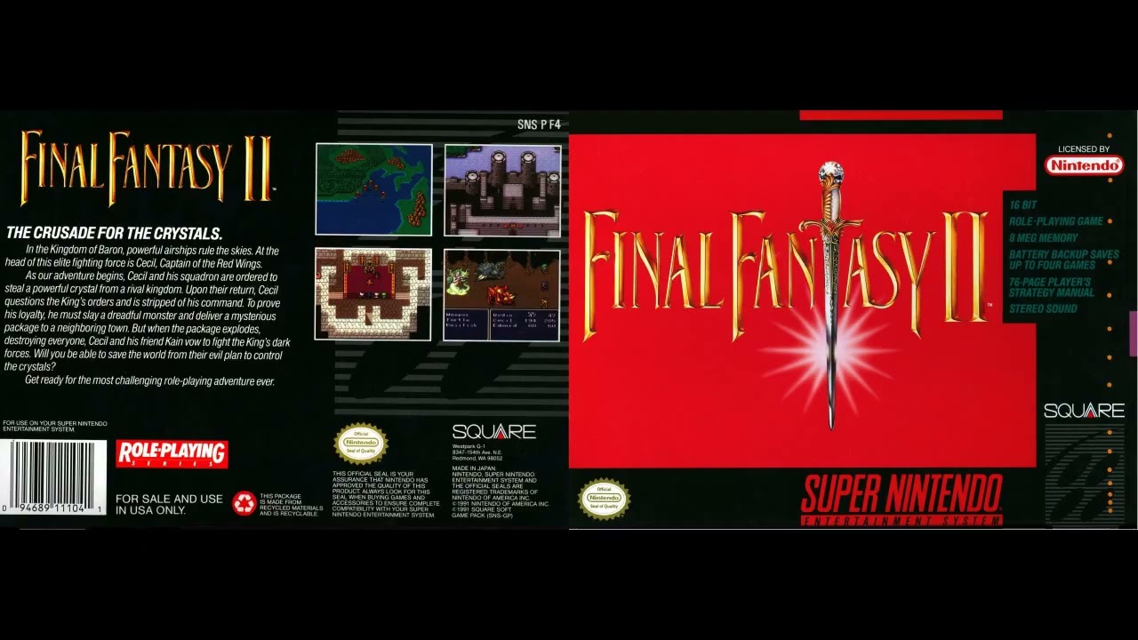 Final Fantasy 4 (SNES Original) Soundtrack