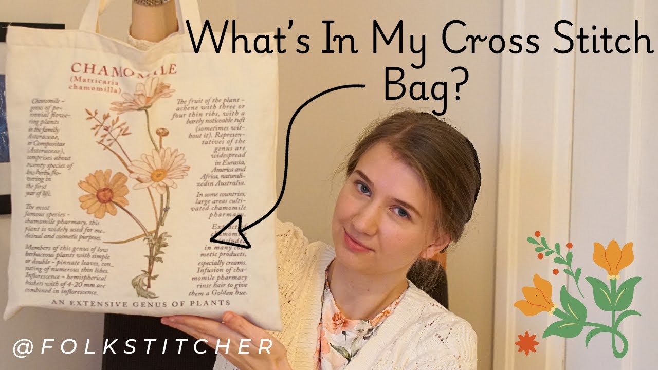 What's In My Cross Stitch Bag? 👜 | Flosstube