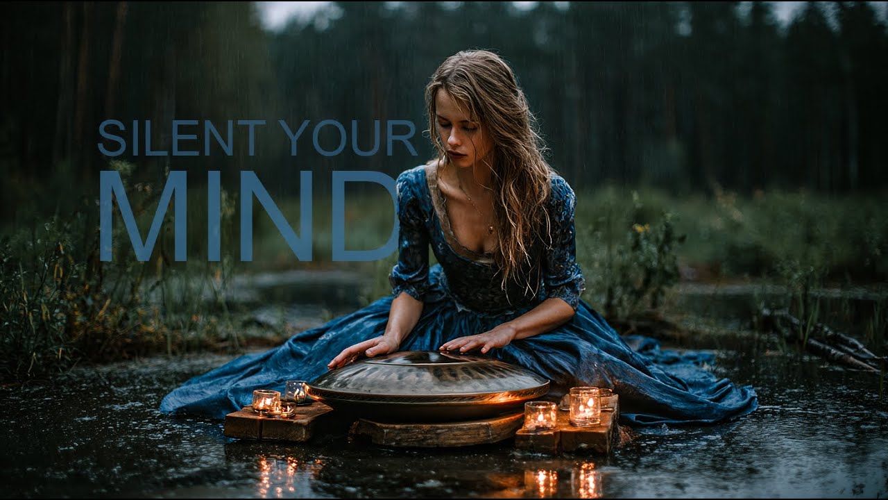 Rainy forest Handpan Frequency for Emotional Reset, 432 Hz