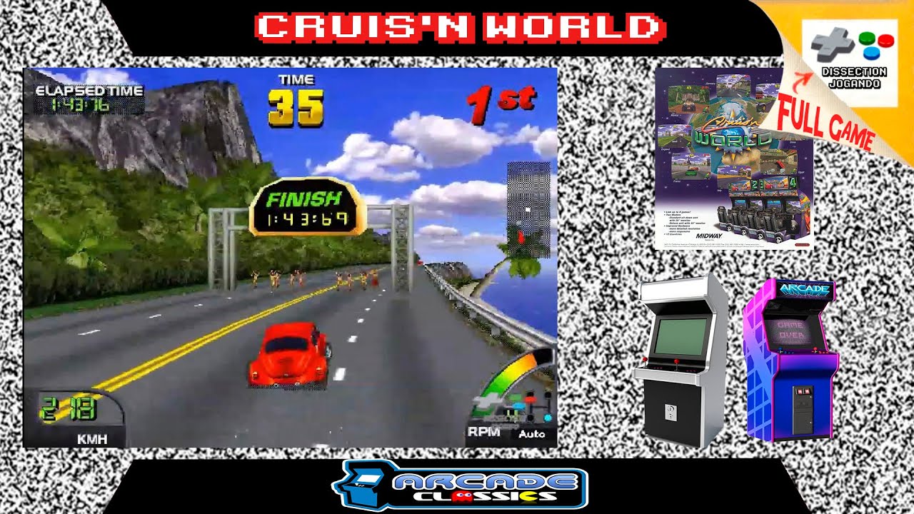 Cruis'n World - Arcade [Longplay]