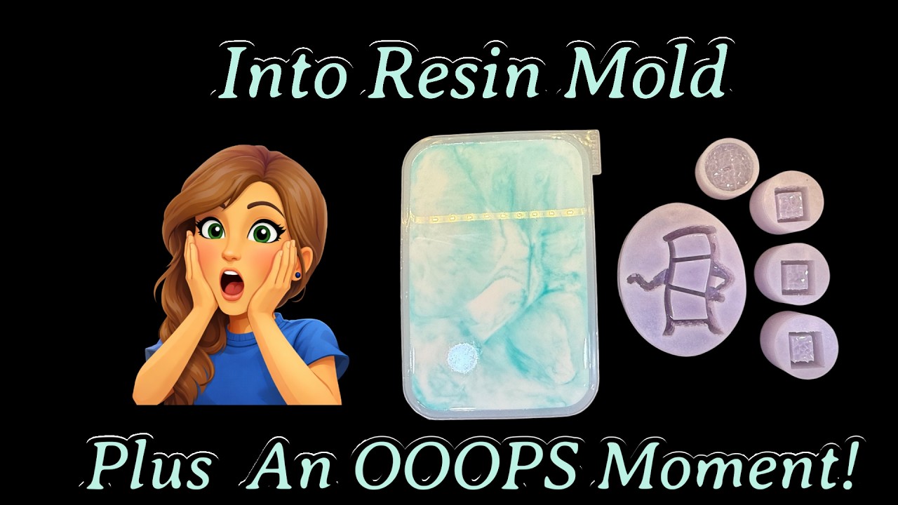 #1099 The Last Into Resin Mold for This Month — Totally Worth the Wait!