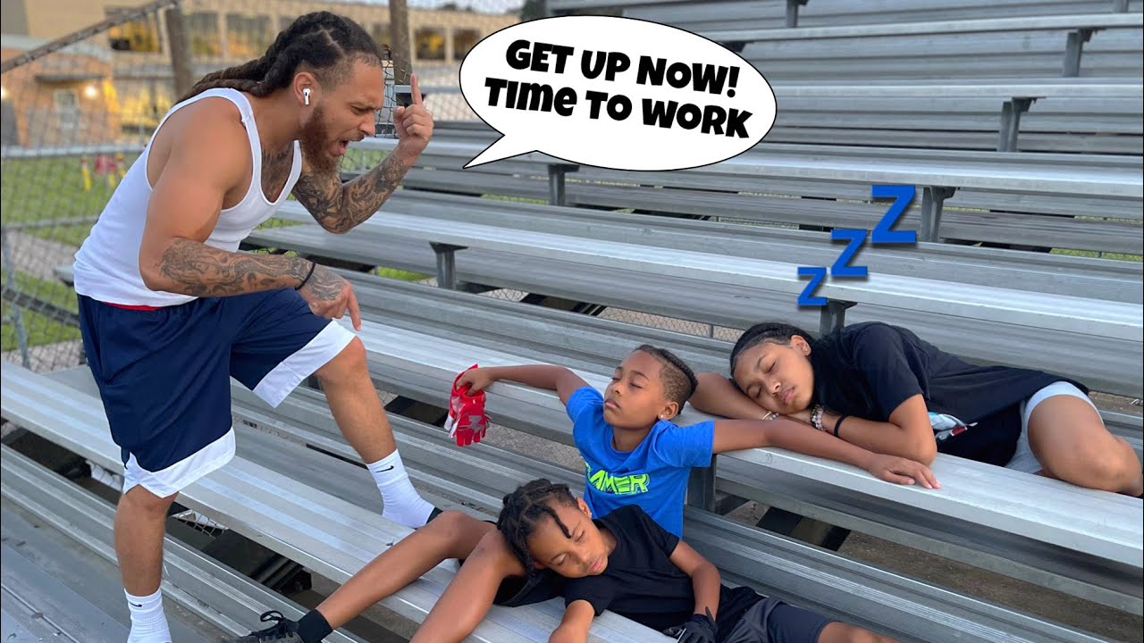 Dad Makes KIDS To Workout, What Happens Next Is Shocking