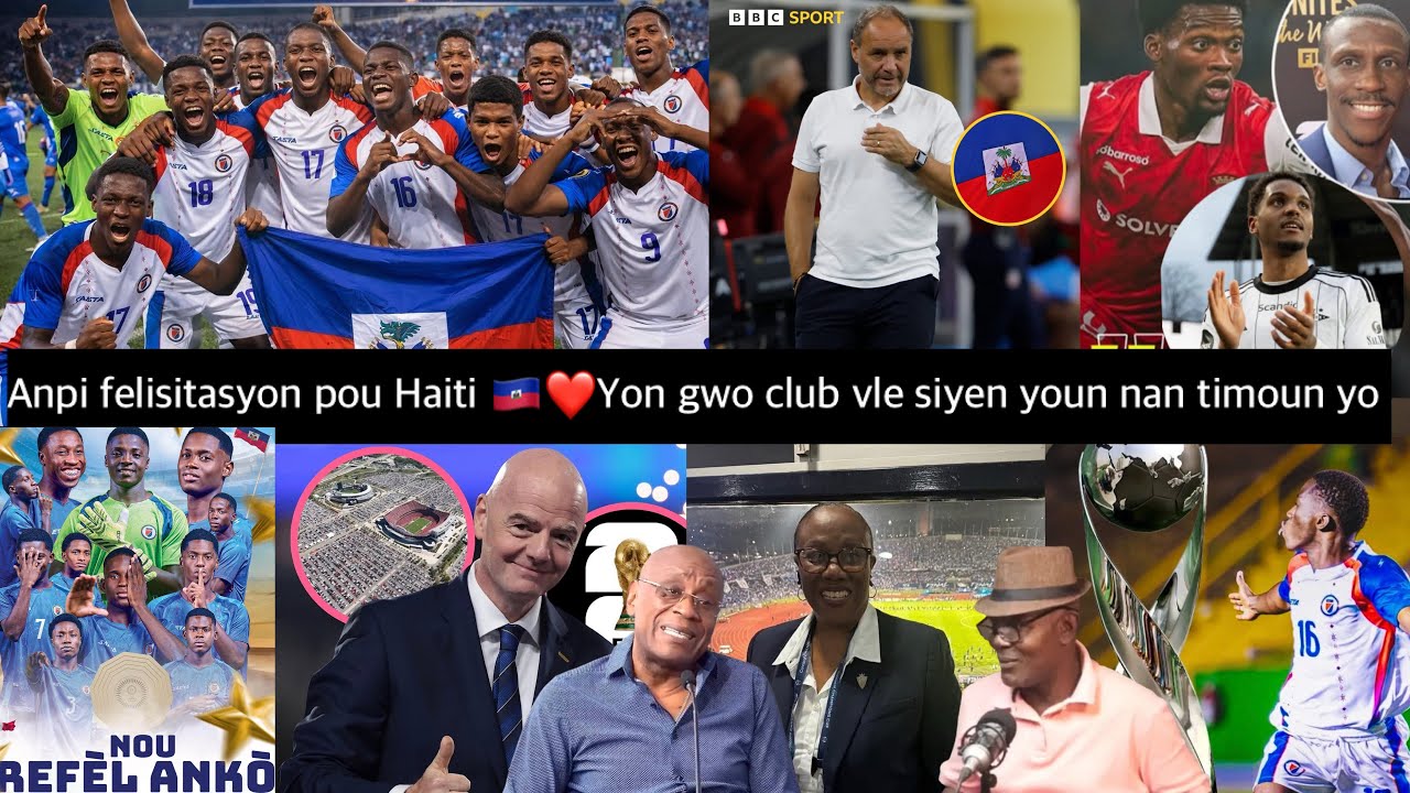 Seleksyon sa se avni peyi a nan football ❤️🇭🇹Anpil talan nouvo clup vle achte yo…