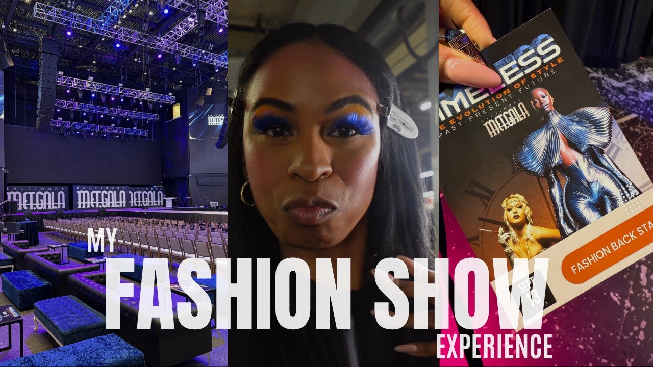 My Fashion Show Experience: Baltimore Met Gala