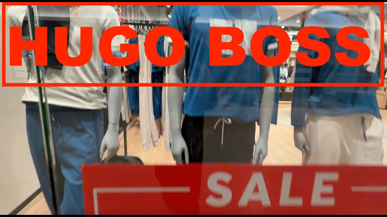 HUGO BOSS — Давайте снова оденем Америку элегантно — аутлет-шопинг