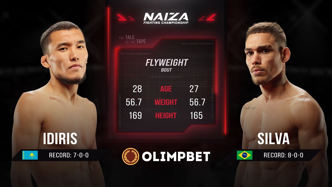 НАНЁС ПЕРВОЕ ПОРАЖЕНИЕ! NAIZA 52: 🇰🇿 ALIBI IDIRIS  vs ALISSON SILVA 🇧🇷